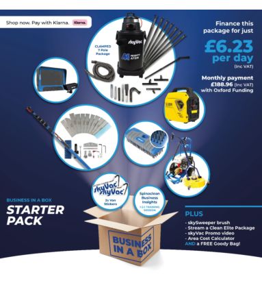 skyVac® Business In A Box Start-Up Package