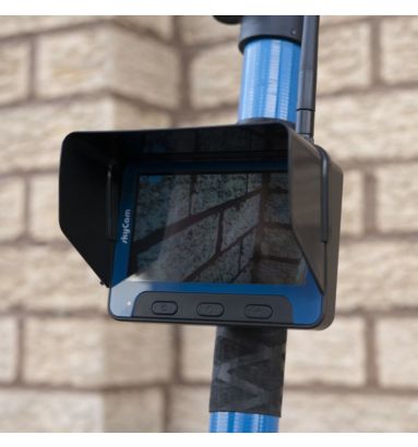 Detachable Sun Visor for Inspection Camera Monitor