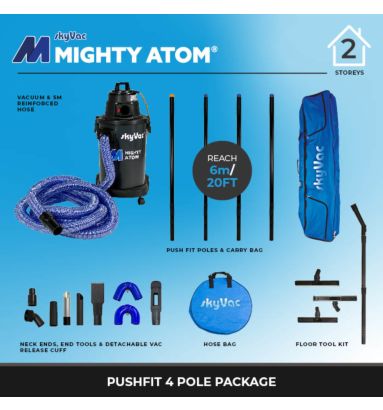skyVac Mighty Atom 4 pole Package 