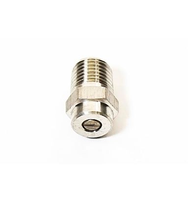 Stainless Steel Nozzle for Pressure Washers - 1/4" MNPT 25°
