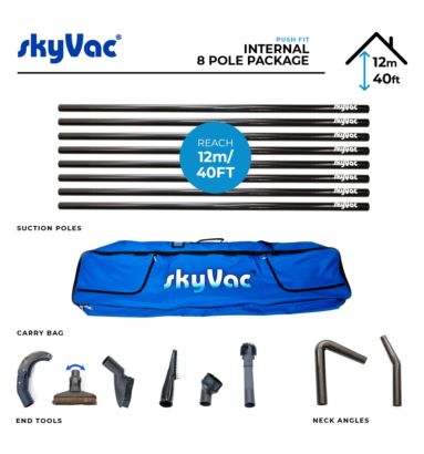 skyVac® Internal Suction Pole Set 