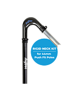 Rigid neck kit for 44mm push fit suction poles