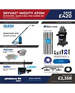 New business start up gutter cleaning and window cleaning package - skyVac Atom skyscraper with Real time Camera   