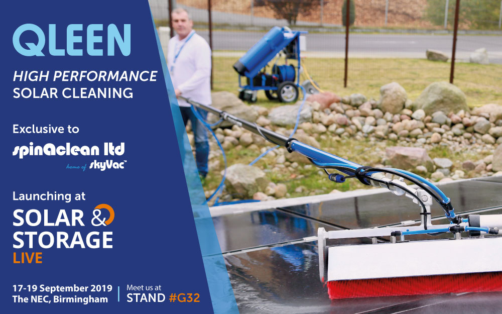 QLEEN: High Performance Solar and Window Cleaning