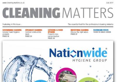 Spinaclean’s ATEX specialist features in July’s Cleaning Matters